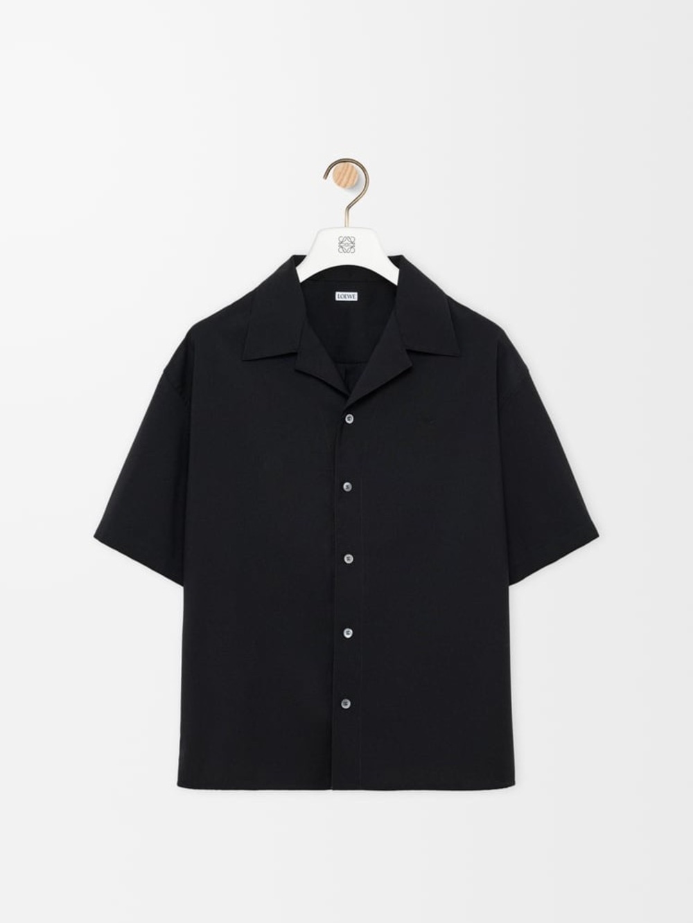 Loewe Short Sleeve Shirt In Wool Size L
